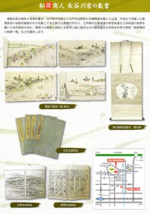 歴民_長谷川家の蔵書チラシ裏