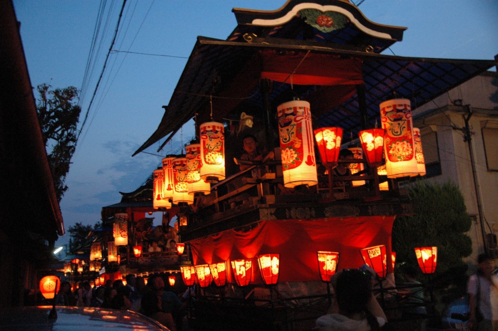 射和祇園祭　大屋台